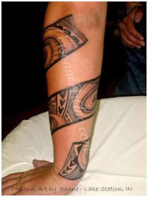 Contemporary island tribal