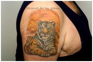 Tiger, Tiger --- burning bright !